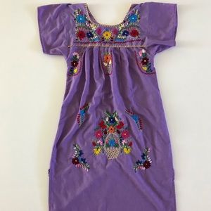 Vintage embroidered dress
